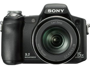 Sony DSC-H50 camera used to take cross country ski pictures