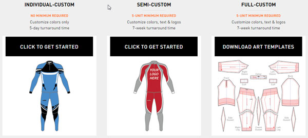 Borah cross country ski racing suits