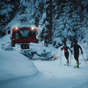 Reserve Fischer demo skis at Yellowstone Ski Festival