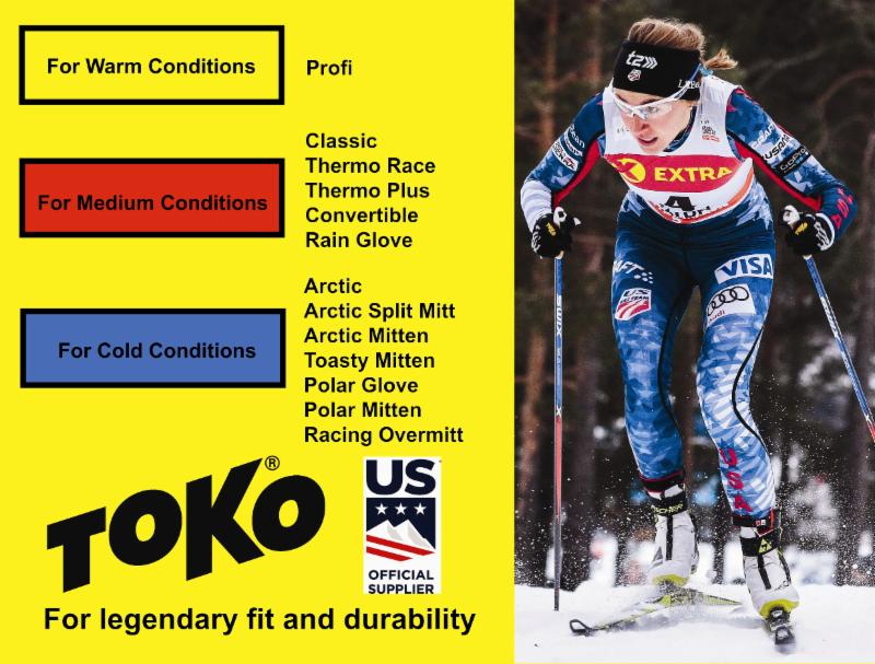 Toko glove lineup for 2019