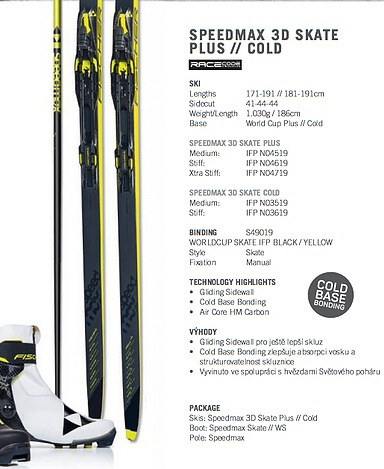 Fischer Speedmax 3D skate ski