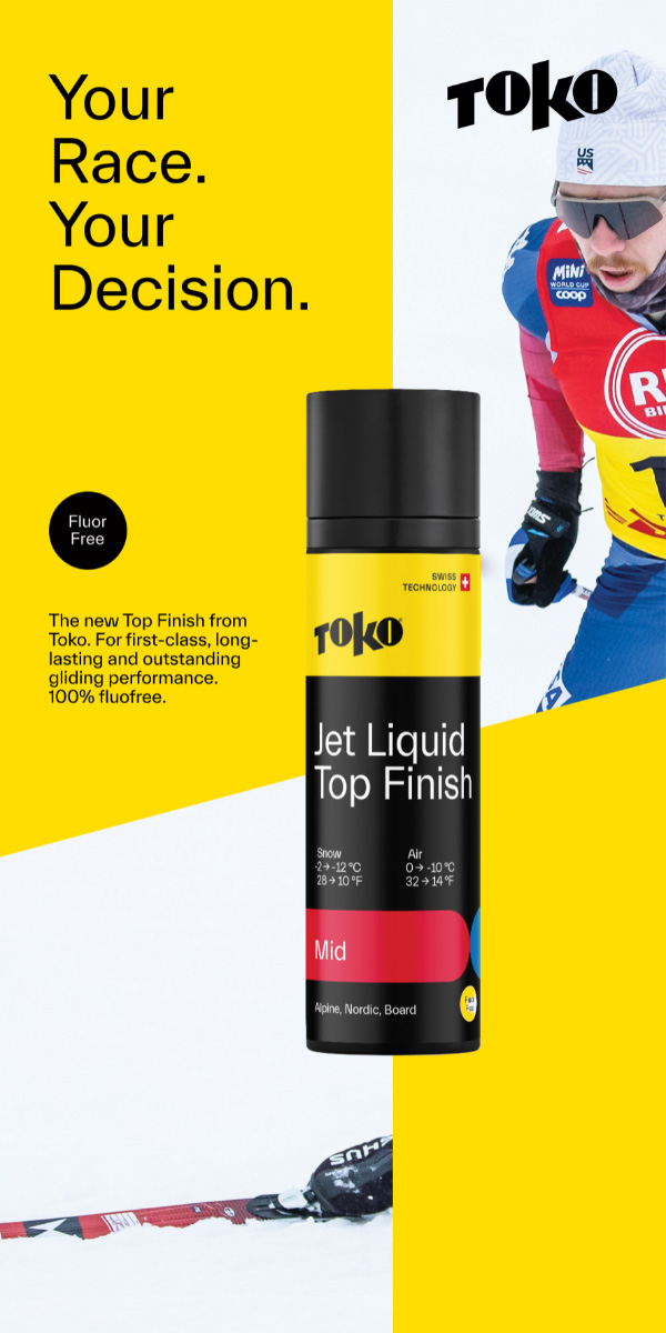 Toko and NordicSkiRacer.com contest to win Toko Jet Liquid Blue, Red, and Yellow
