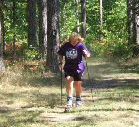 Women's winner, Susan Niggmann