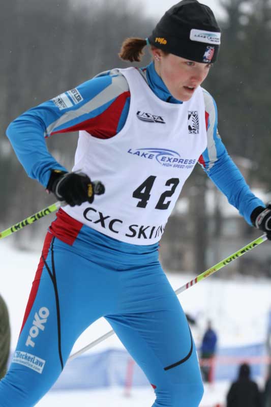 CXC SuperTour cross country ski race at Telemark Resort, 2008