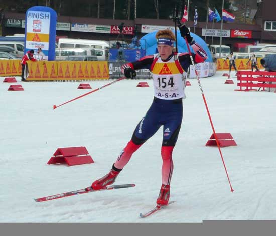 Wynn Roberts at European Championships