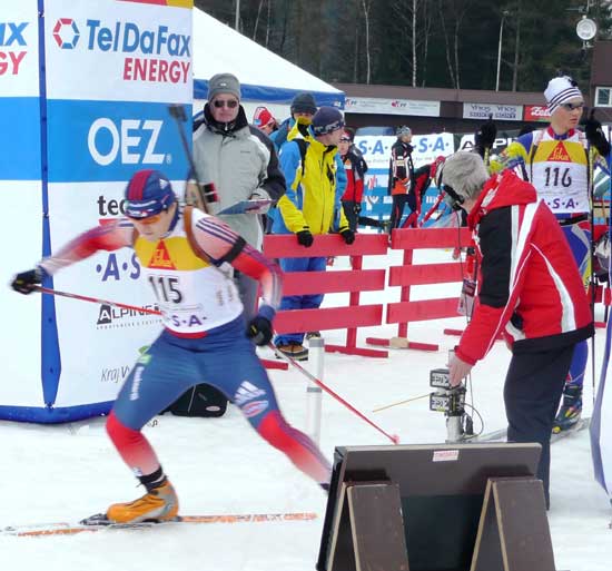 Russell Currier at European Championships