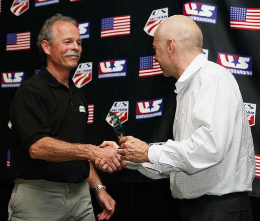 CXC’s Scott Wilson receives Al Merrill Award from USSA  Foundation President Dexter Paine