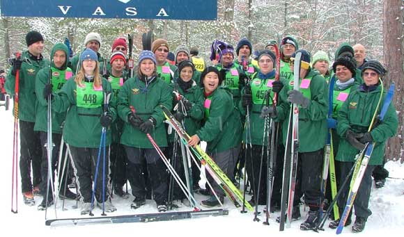 Vasa Adaptive cross country skiers