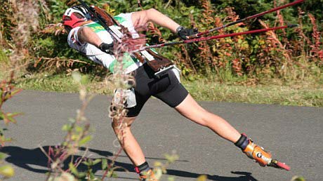 Tim Burke at 2009 Summer Biathlon World Championships