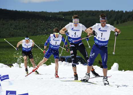 Chinese Summer Ski Tour