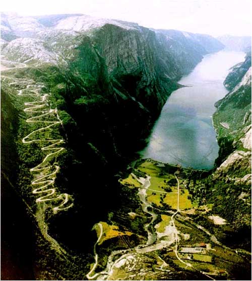 Lysebotn rollerski race, part of Rollerski Norgescup