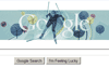 XC Skier on Google home page