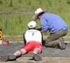 Mtn Bike biathlon and clinic in West Yellowstone