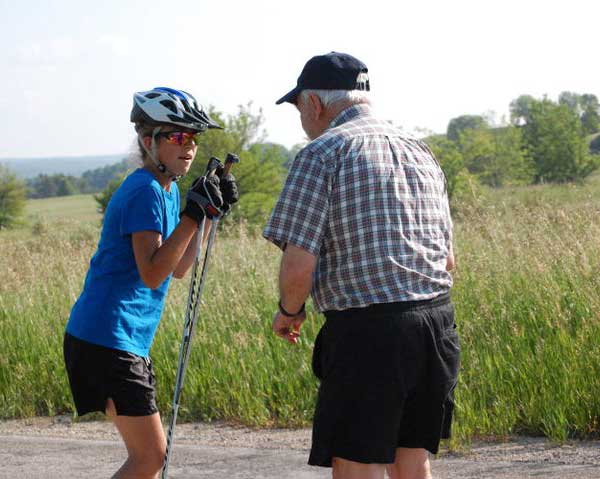 Vasa Ski Club rollerski doublepole time trial