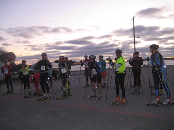 Grand Marais Rollerski Ski Marthon Course