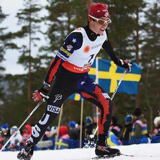 Hoffman leads men in 15k Freestyle
