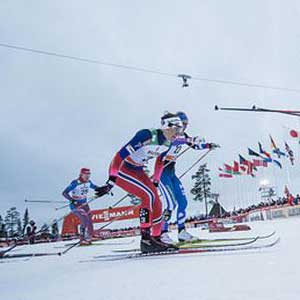 Bjornsen14th in Ruka Triple mini tour