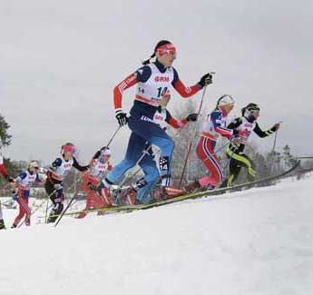 Jessie Diggins 5th in skiathlon