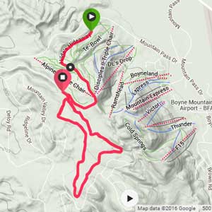 Jordyn Ross and Reed Goble win Boyne Grinder