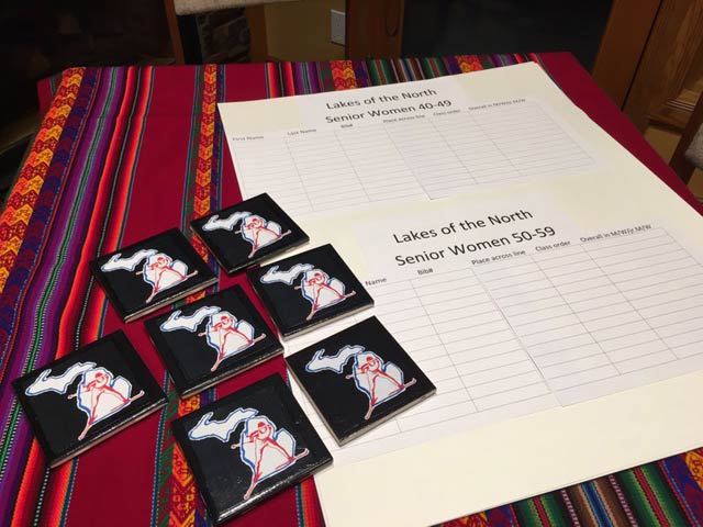 All 42 Michigan Cup Coaster Awards are ready to go along with the Leader Boards.