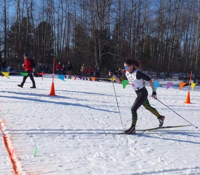 Mary Lyon classic skiing