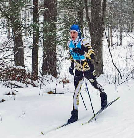 Ted Roe on his way to a first in the VASA Sunday Classic 6K