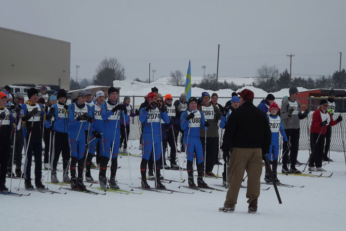 White Pine Stamped 10km start