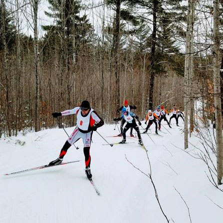 Forbush Freestyle cross country ski race. Photo by Sista Stash.