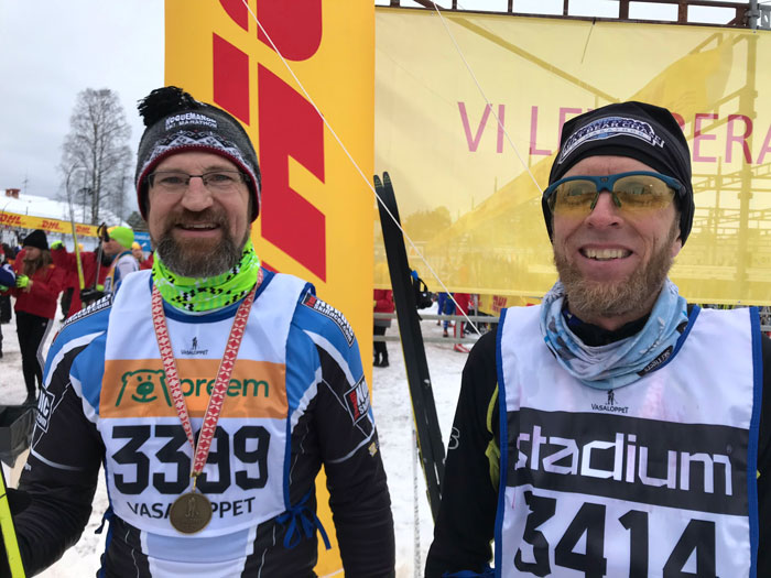 Finish of the Vasaloppet