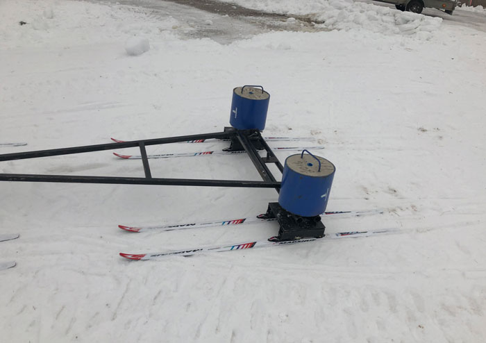 Groomer at 2020 Vasaloppet