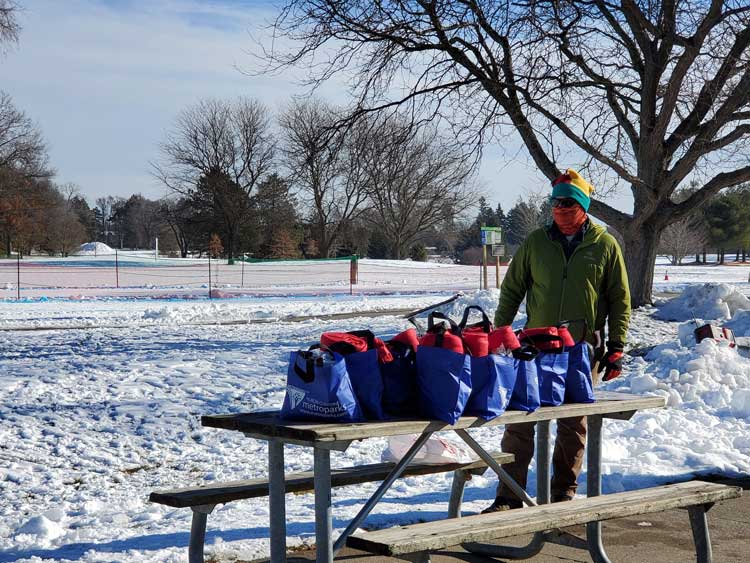 2021 Frosty Freestyle race awards for the overall top three