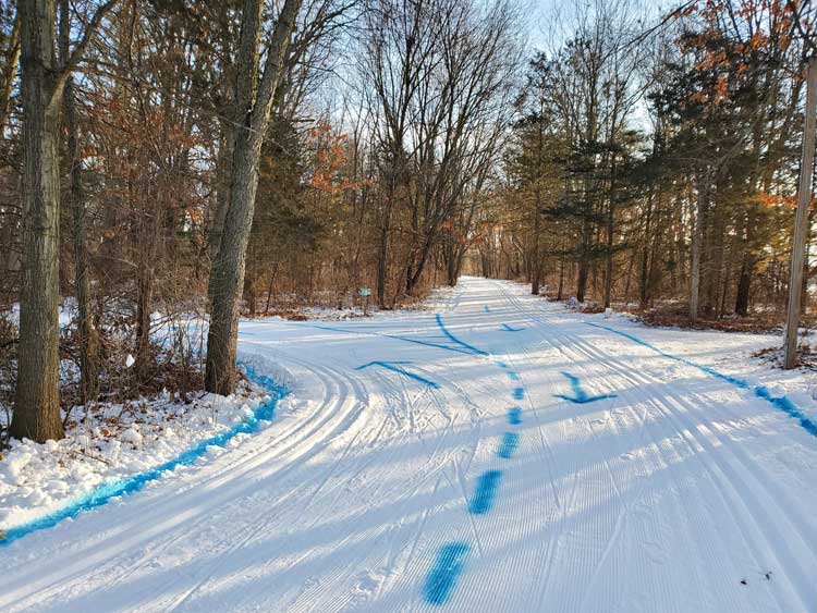 2021 Frosty Freestyle race course
