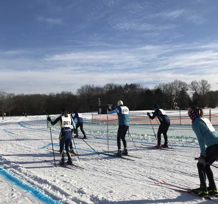 2021 Frosty Freestyle race start