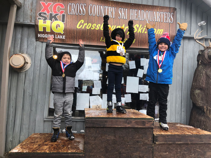Mini-Muffin race, boys 6 and under