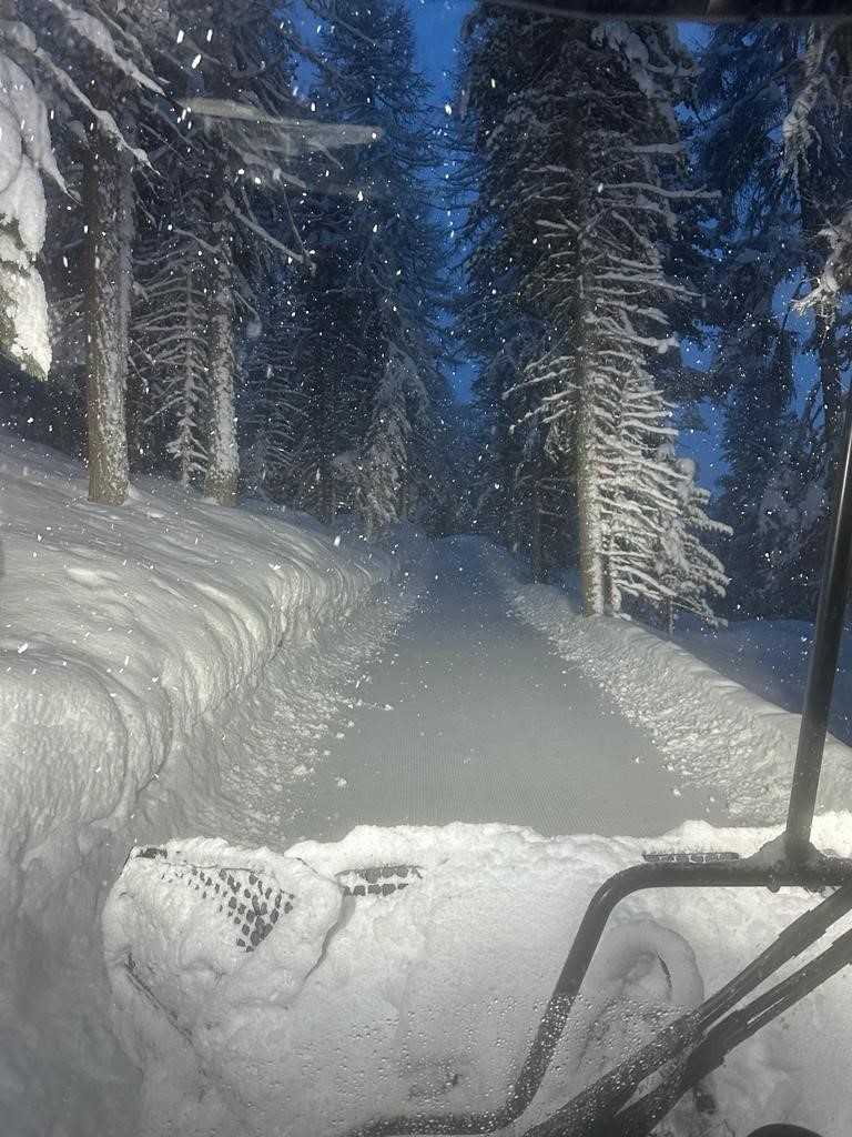 Engadin Ski Marathon snow before the race