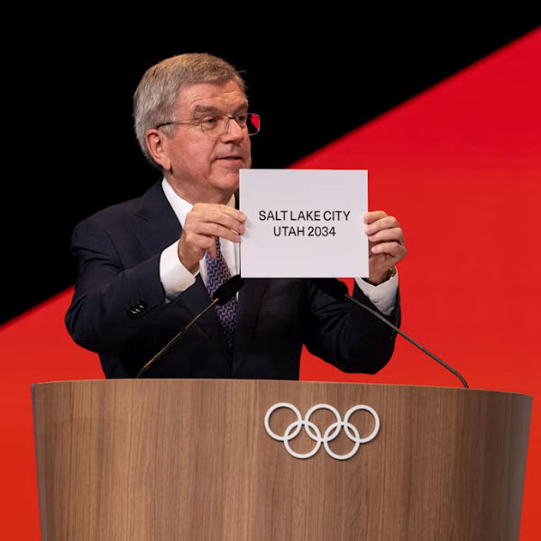 Salt Lake City will host 2034 Winter Olympics and Paralympics