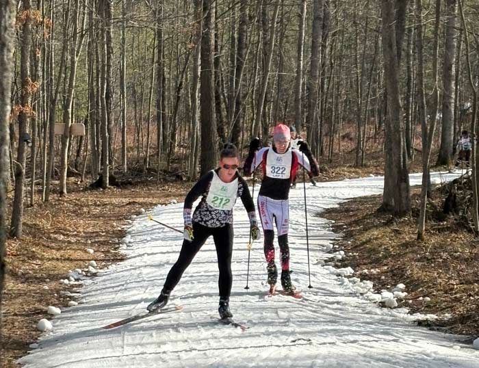 Cross country ski racers