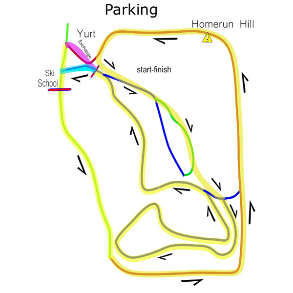 Winter Wolf Skiathlon course and transition rules announced