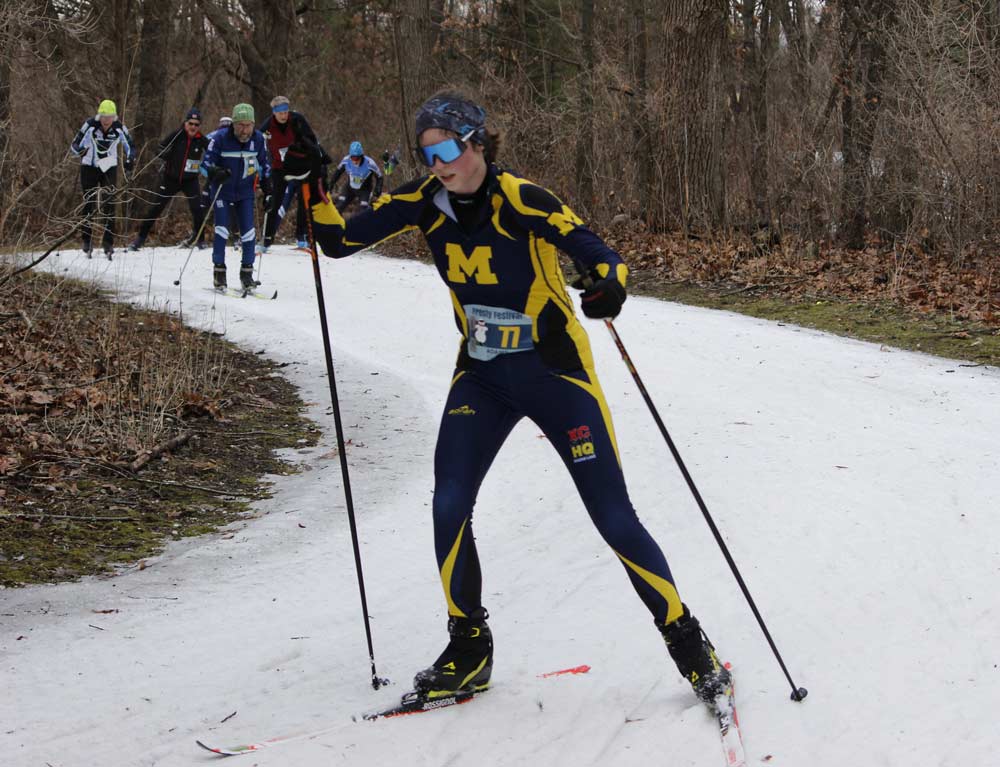 S curve in the Frosty Freestyle