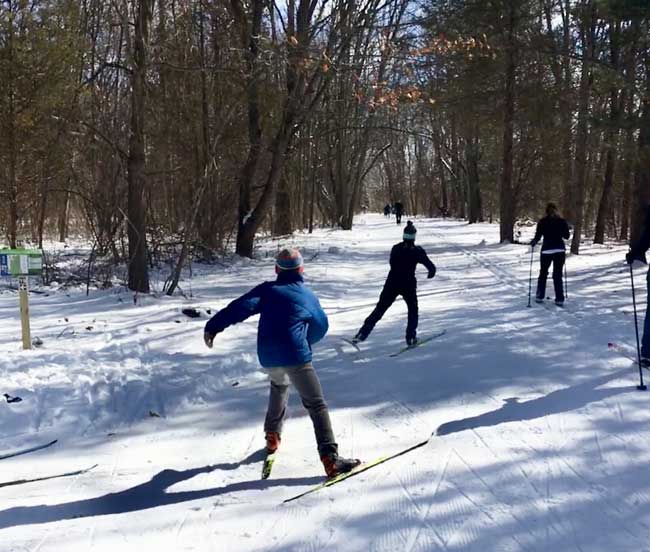 Team NordicSkiRacer Junior Ski Club skiers