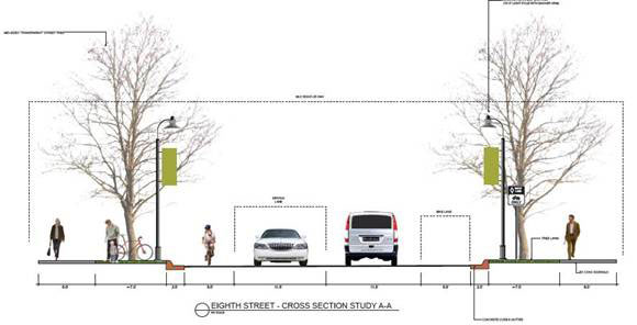 8th Street plan in Traverse City