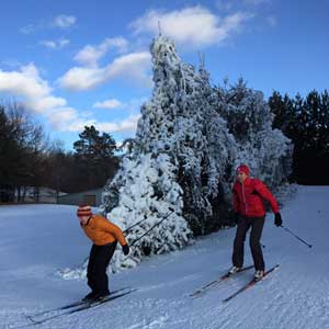 Headquarters widens trail, posts calendar, gets recognition