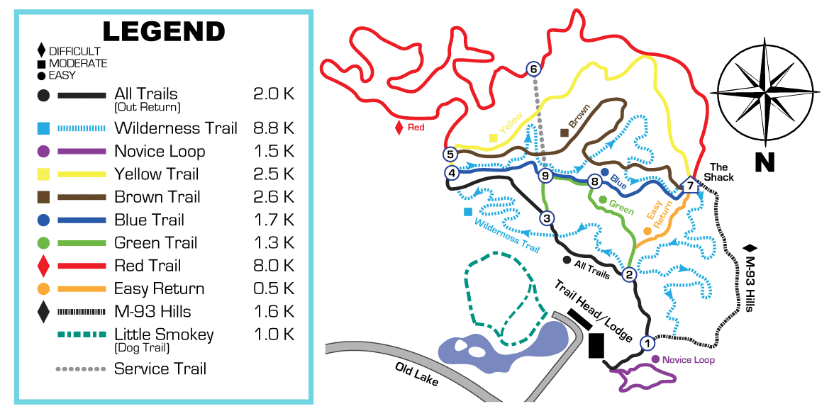 Hanson Hills adds 5km to Wilderness cross country ski trail