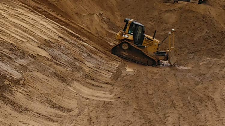 Forbush Corner snowmaking pond construction