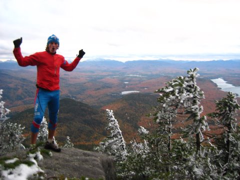 Snow in Lake Placid