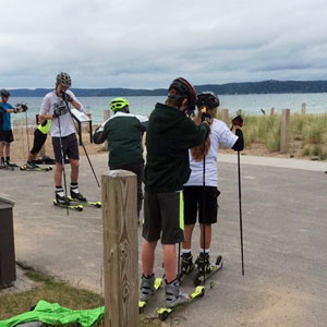 Junior rollerski camp, August 1-3