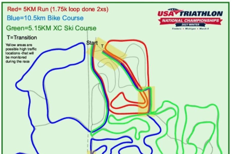 Feature image for Forbush Corner to host USA Triathlon Winter National Championship